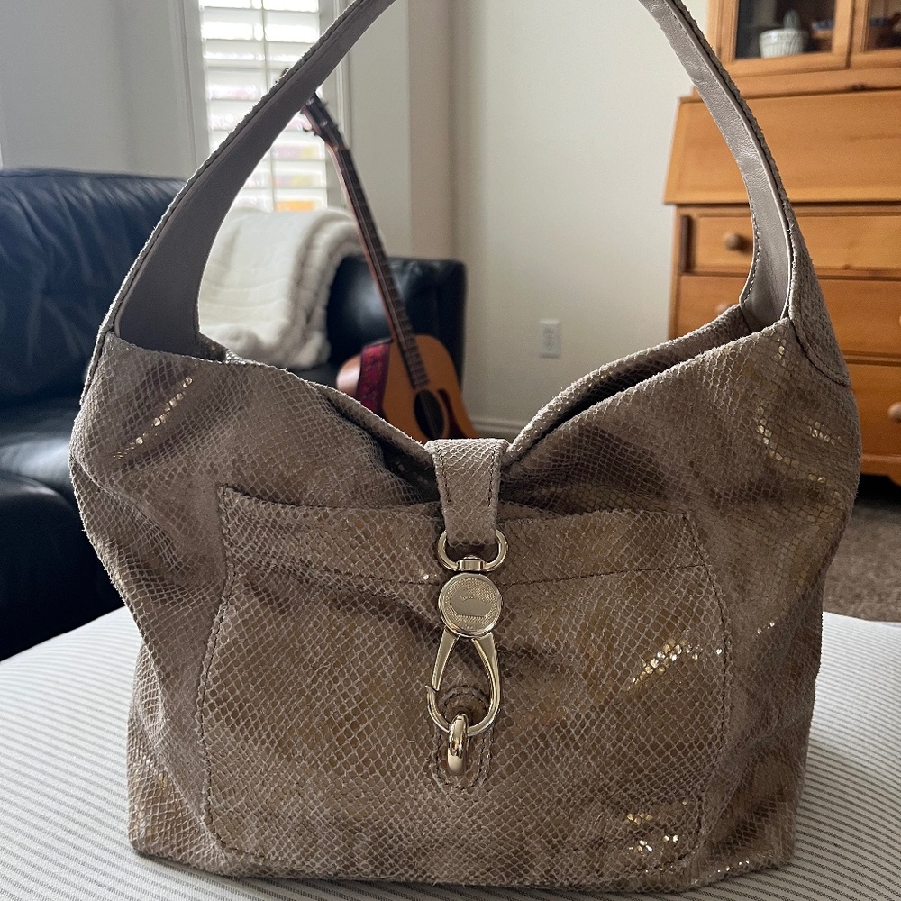 Dooney & Bourke Hobo Snakeskin leather Hobo handbag